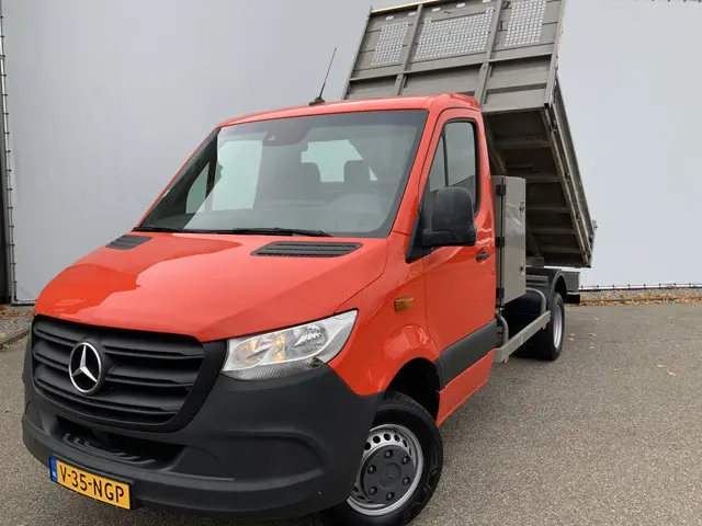 mercedes-benz-sprinter-514-2.2-cdi-l2-kipper-pick-up-airco-cruise-3-zits-3500kg-trekvermogen-euro-6