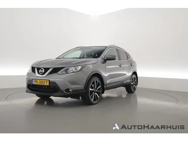 nissan-qashqai-1.2-tekna---cruise---360cam---dodehoek.---pano---trekhaak---stoelverw.---achteruitrijcamera